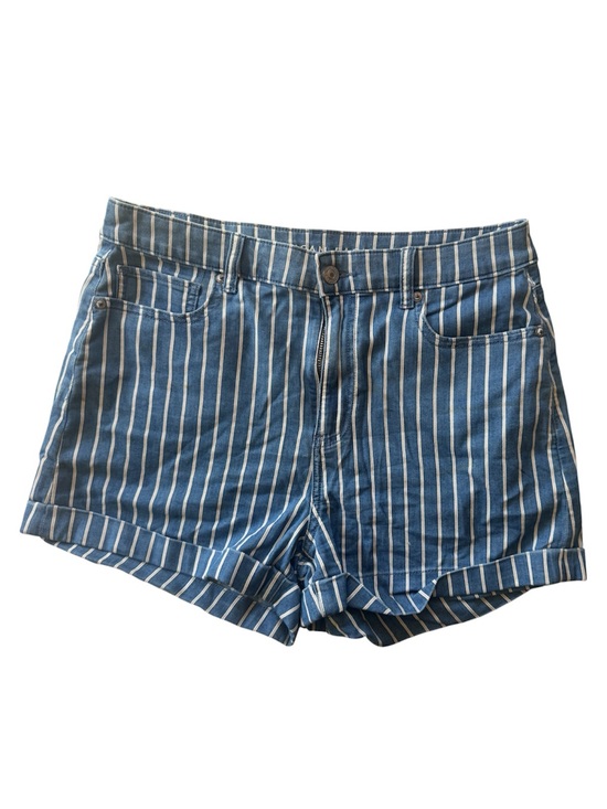 American Eagle Outfitters Pants - AE Red , White & Blue Stripe Soft Cotton Denim Shorts- 10